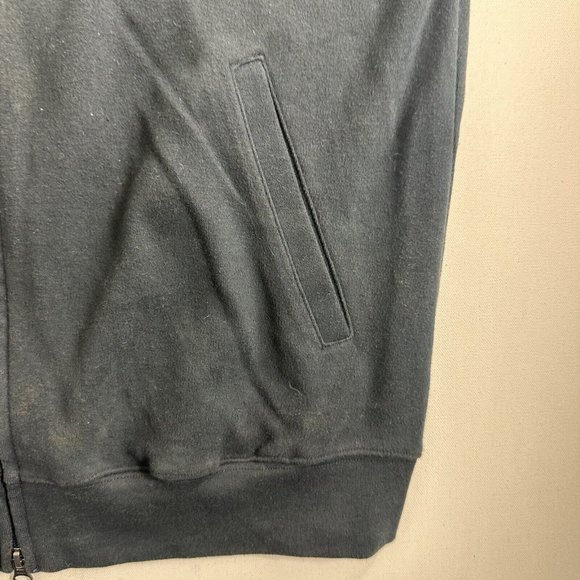 Peter Millar Crown Sweater Fleece Vest Full Zip Navy Blue Golf Mens Sz Large - Picture 5 of 9